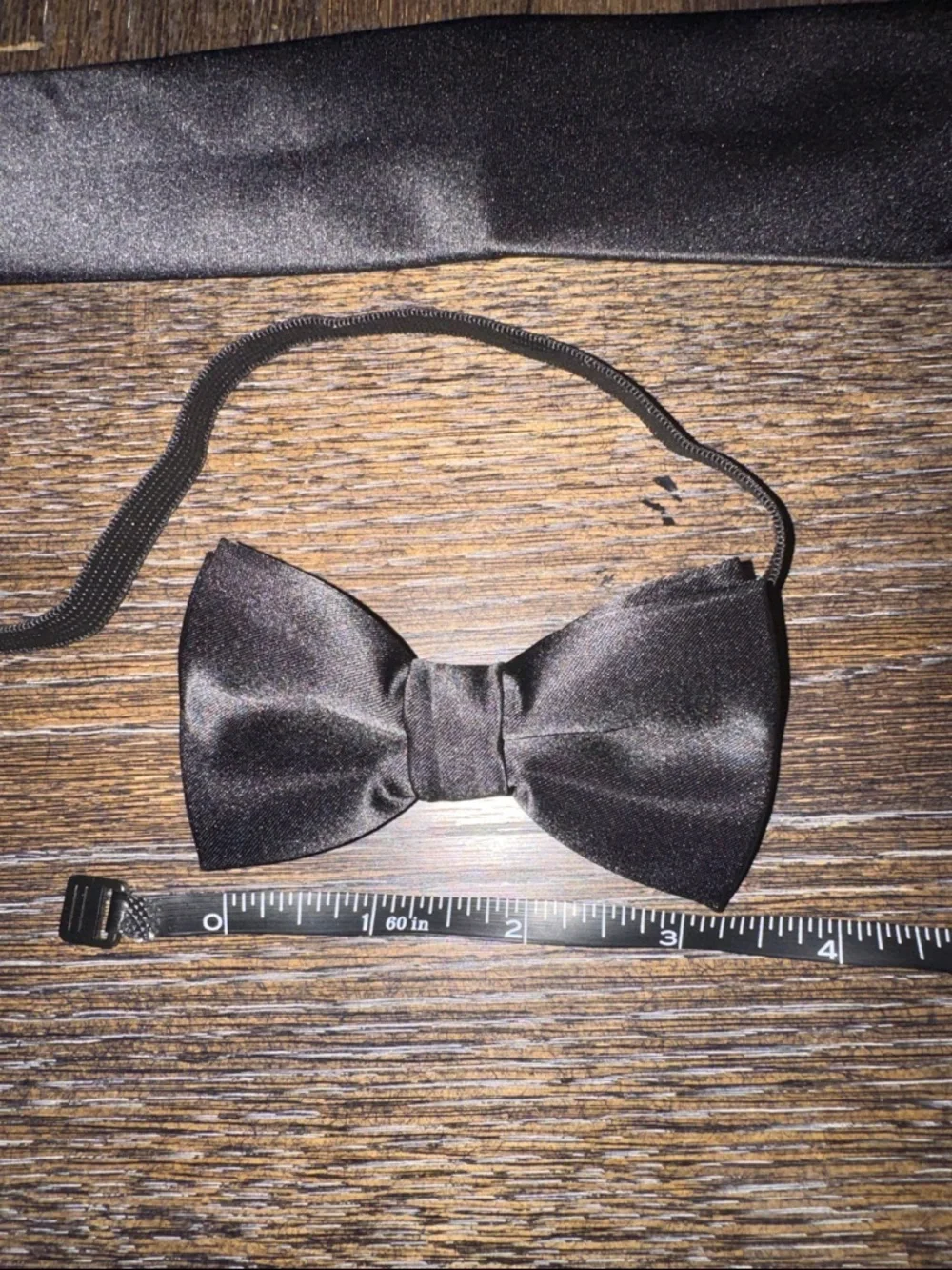Boys Classic Black Bow Tie